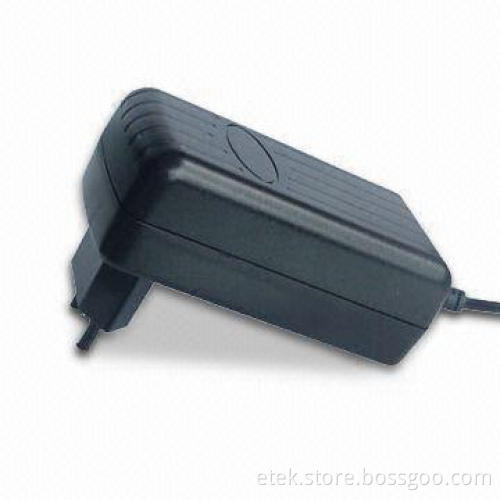 25W Switching Power Adapter with 47 to 63Hz Input Frequencies and 0 to 4.0A Output Current